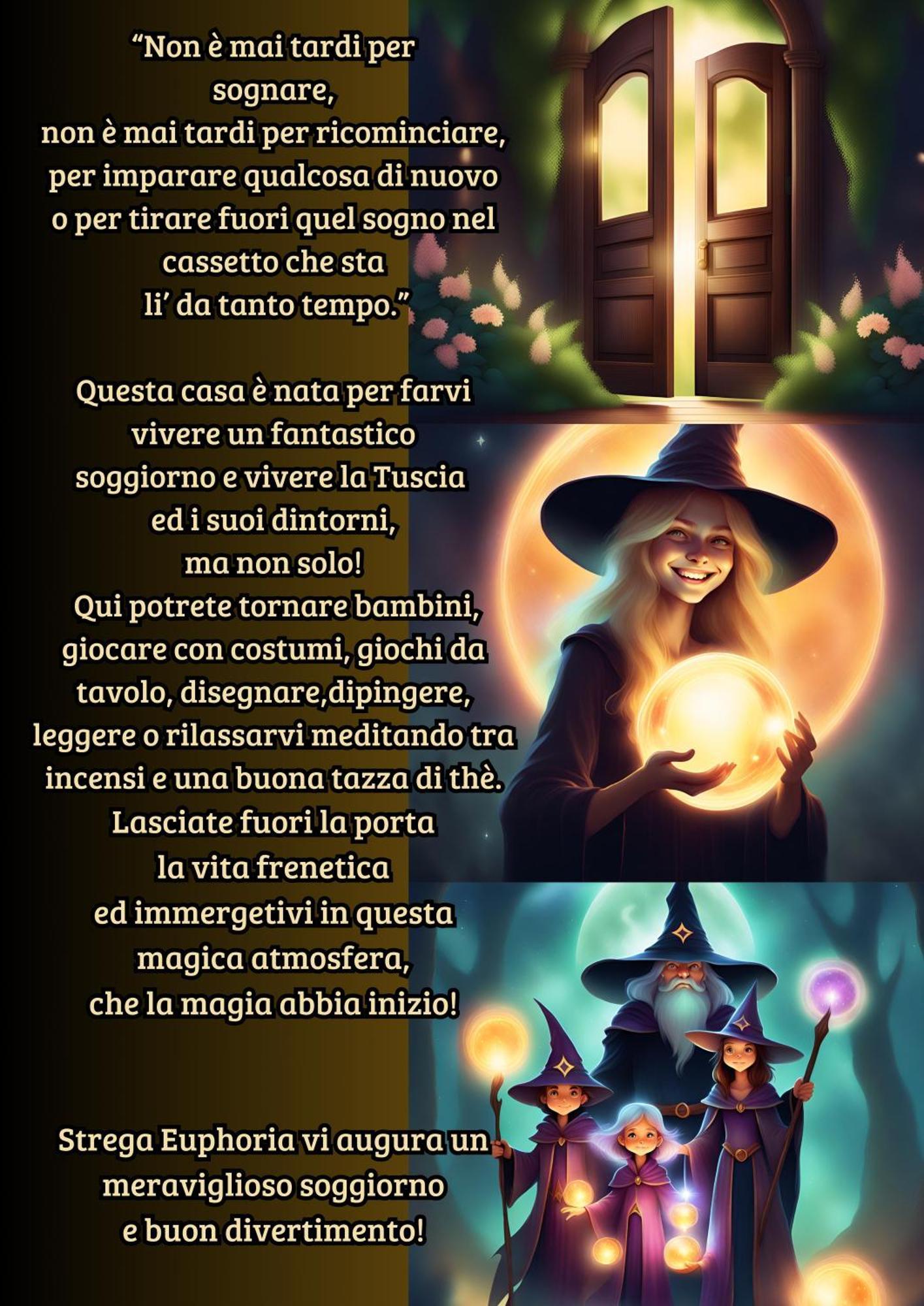 La Casa Di Strega Euphoria - Casa Vacanza Tra Arte E Magia Viterbe Extérieur photo